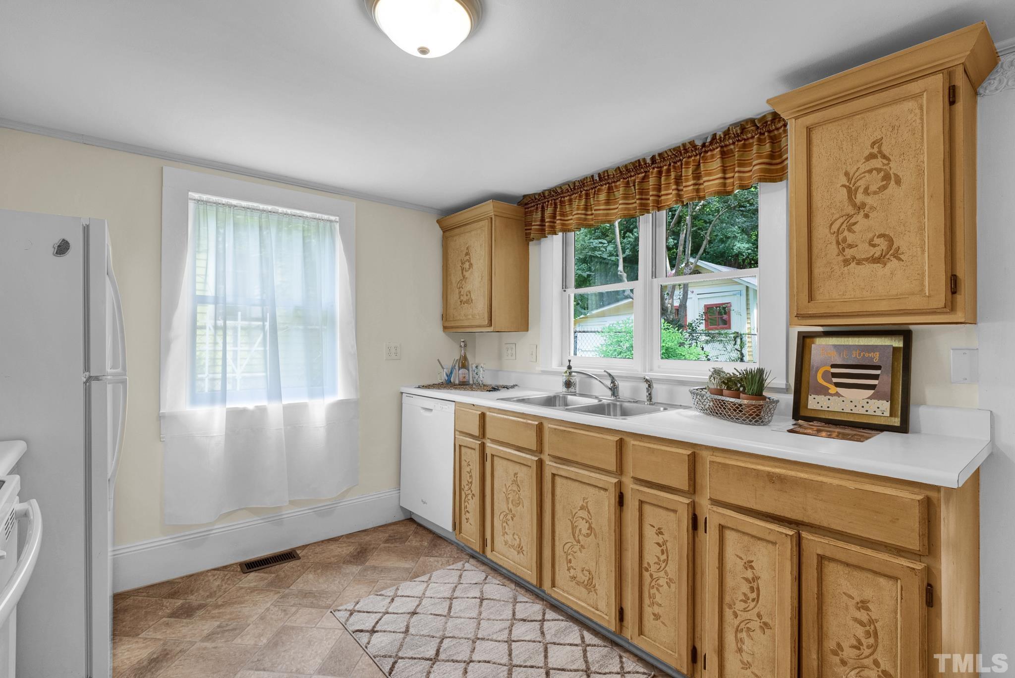 545 East Jones Street Raleigh, NC 27601 - Photo 17 of 35 a kitchen with stainless steel appliances granite countertop a stove a sink and a microwave