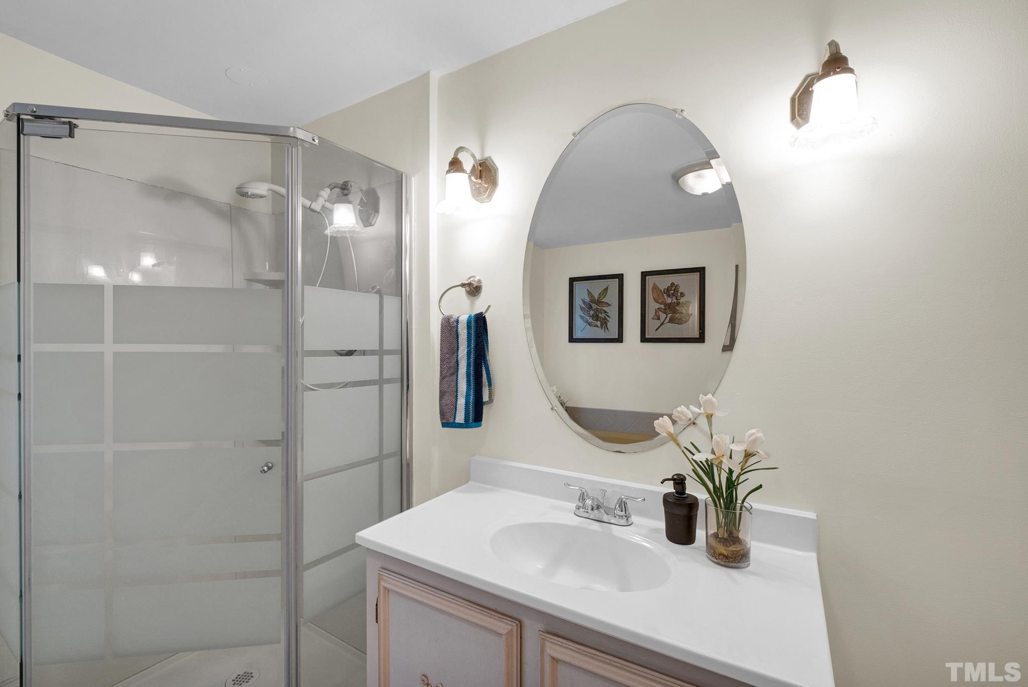 545 East Jones Street Raleigh, NC 27601 - Photo 26 of 35 a bathroom with a sink and a mirror