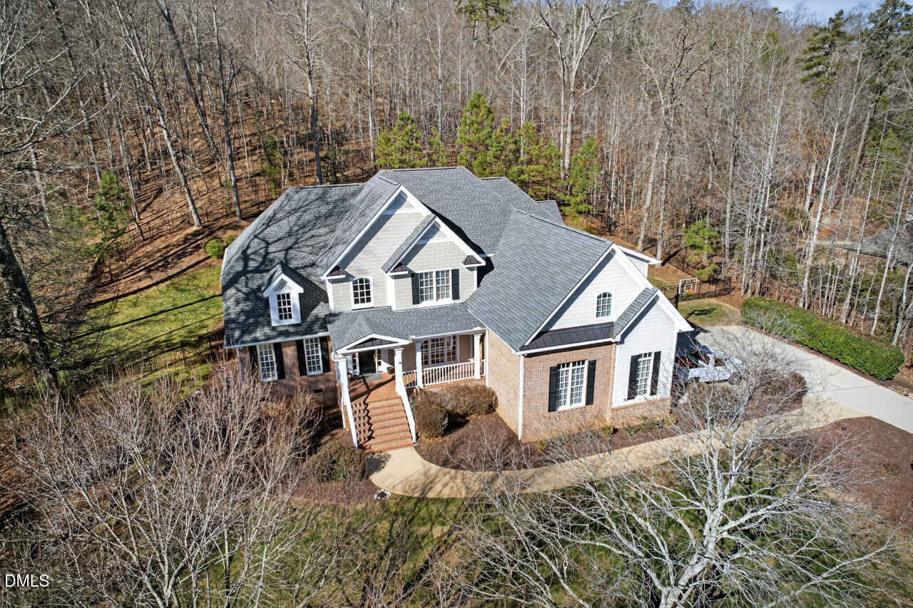 2545 Bittersweet Drive Durham, NC 27705 - Photo 83 of 91 a aerial view of a house with a yard