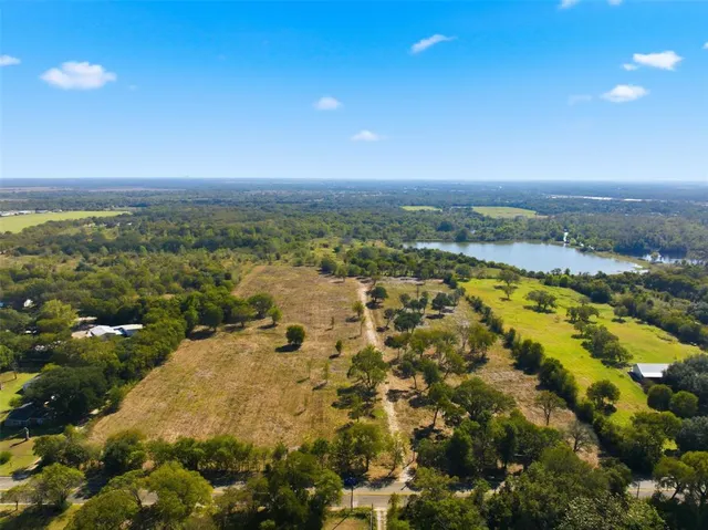 an aerial view of residential building with outdoor space