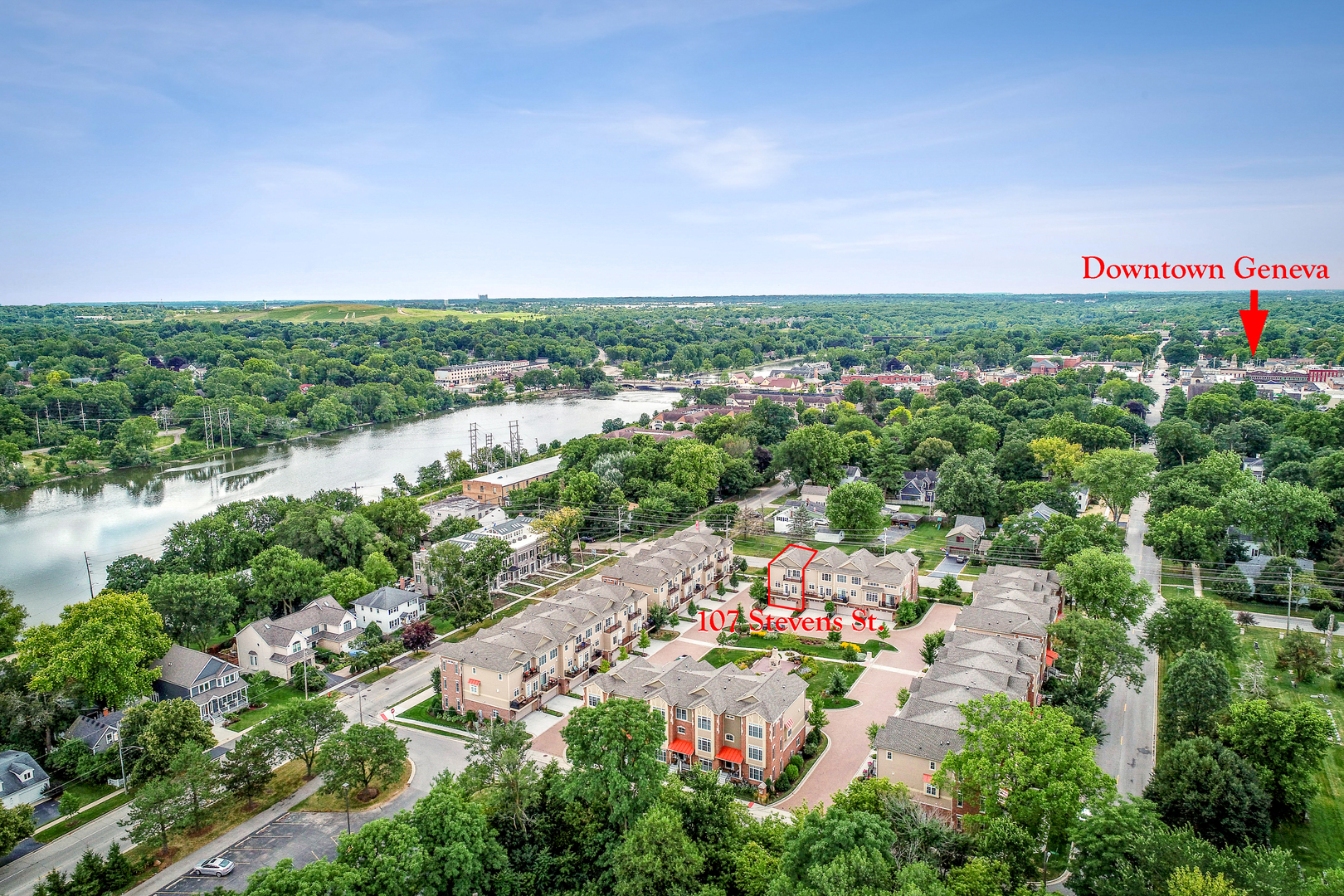 107 Stevens Street Geneva, IL 60134 - Photo 23 of 24 a view of a city