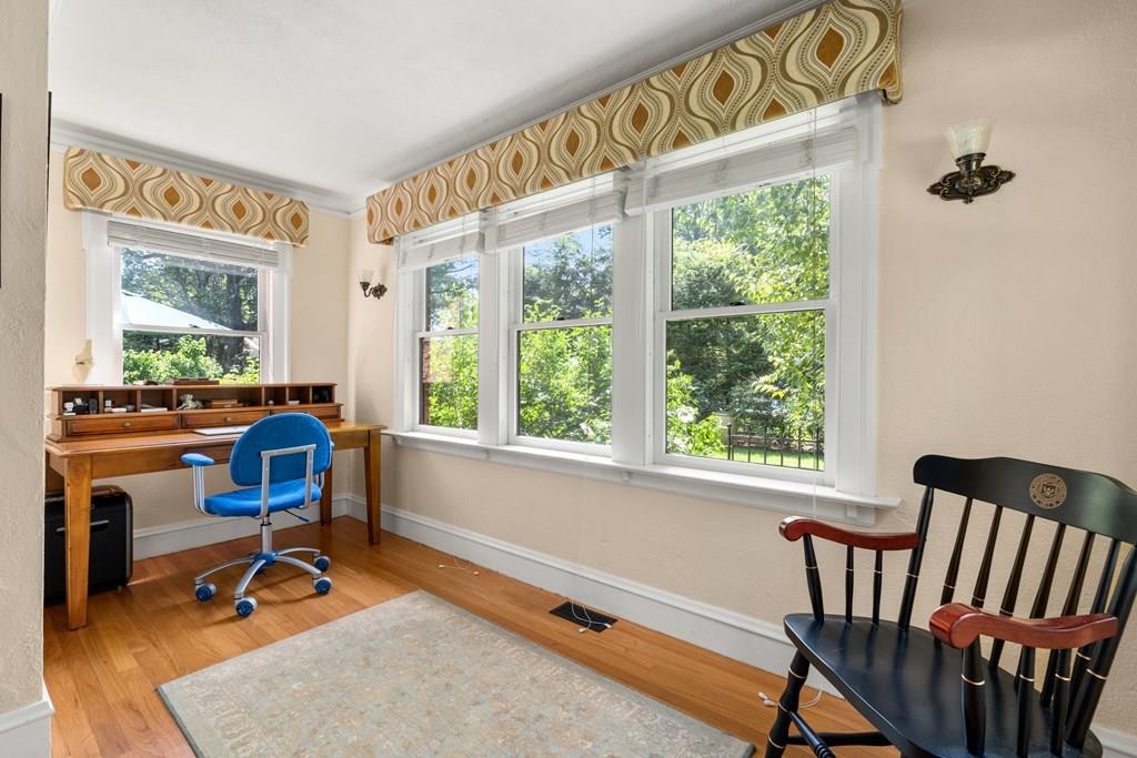 41 Ox Bow Road Weston, MA 02493 - Photo 4 of 26 a work room with furniture and windows