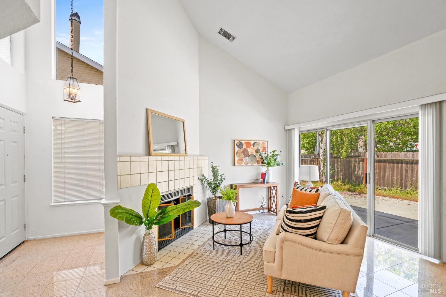 260 Stageline Drive Vallejo, CA 94591 - Photo 1 of 1 a living room with furniture and a potted plant