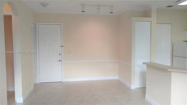 a view of a small space