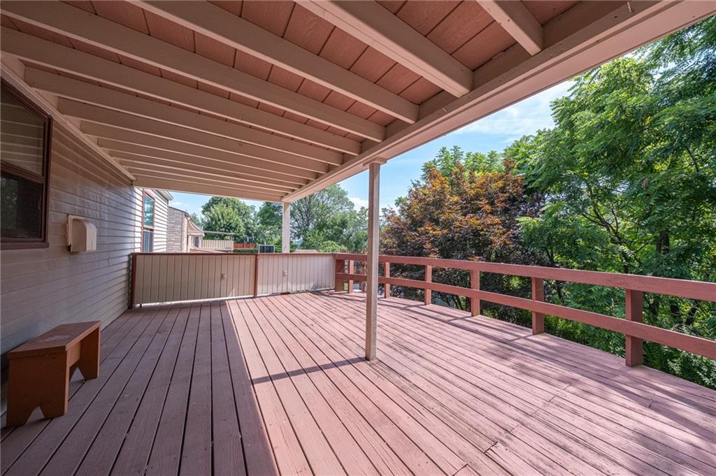 1310 Greenhill Rd Extension Pittsburgh, PA 15209 - Photo 34 of 39 a view of outdoor space with wooden deck