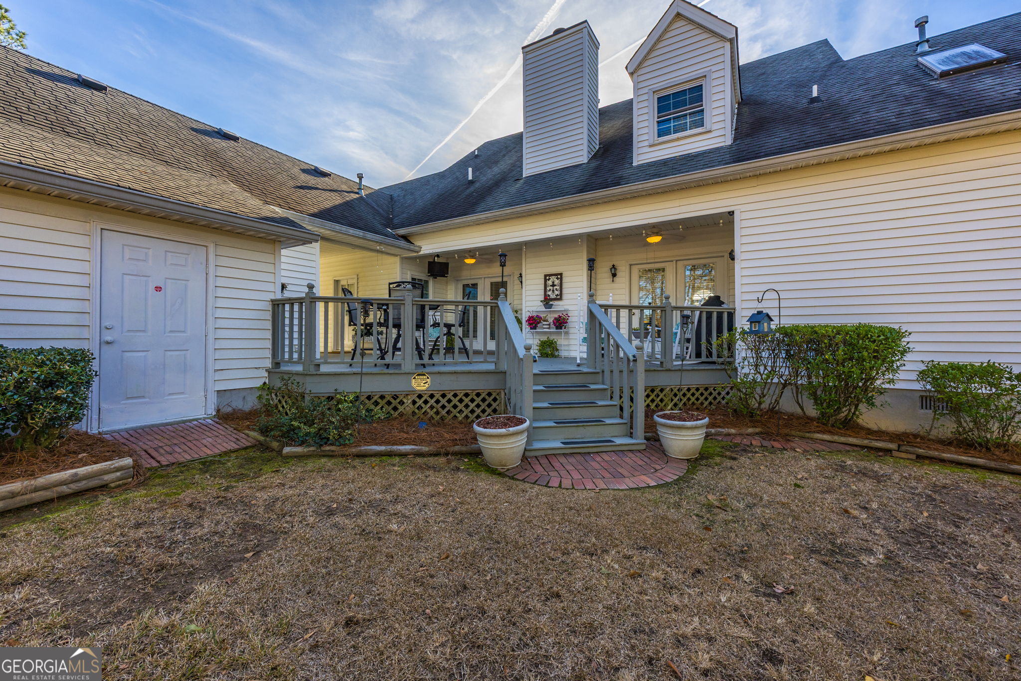 312 Pinnacle Park Macon, GA 31220 - Photo 44 of 63 a view of a house with backyard and porch
