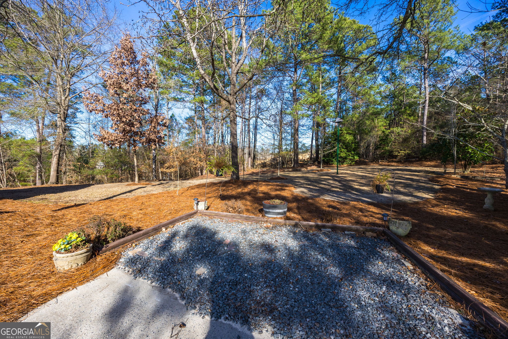 312 Pinnacle Park Macon, GA 31220 - Photo 54 of 63 a view of a yard with large trees
