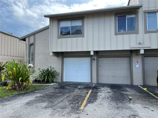 a view of a car garage