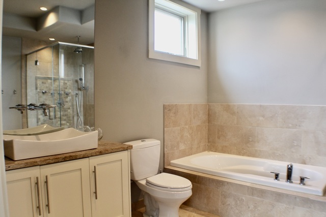4029 South Ellis Avenue, Unit 5S Chicago, IL 60653 - Photo 23 of 31 a bathroom with a sink a toilet and shower