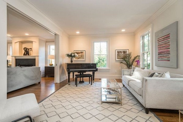 175 Coolidge Hill Road Cambridge, MA 02138 - Photo 4 of 25 a living room with furniture and a large window