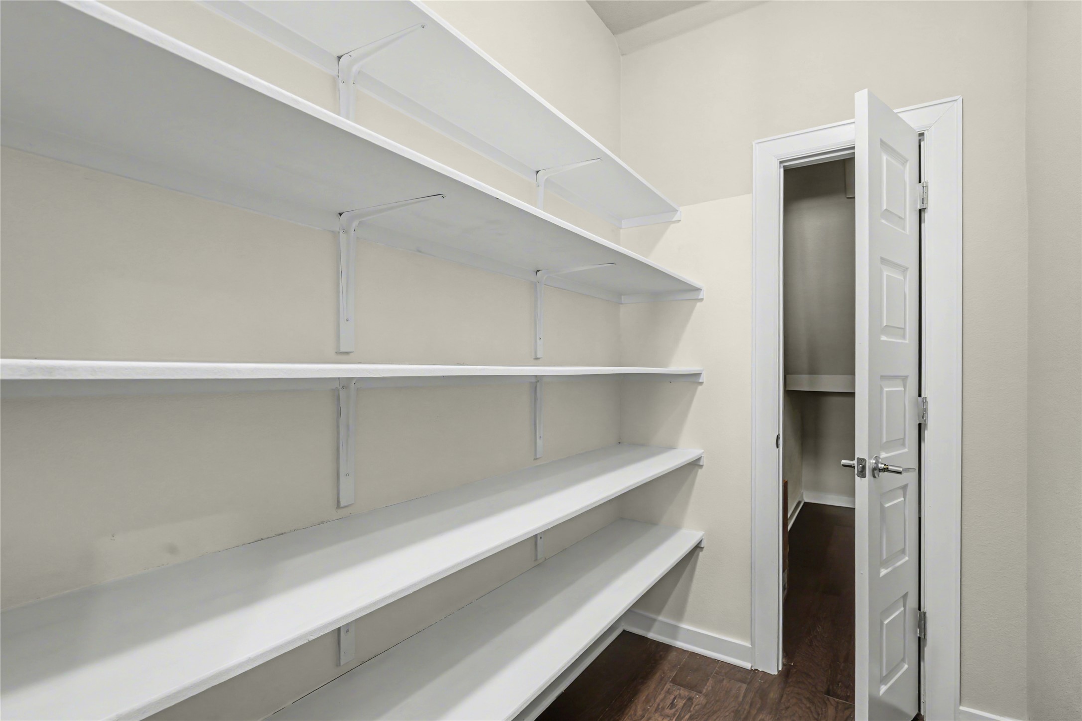 7216 Cherry Beam Path Austin, TX 78744 - Photo 9 of 32 a view of an empty walk in closet