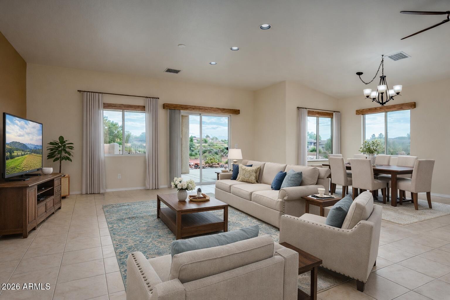 757 South Rainbow Ridge Drive Cornville, AZ 86325 - Photo 7 of 40 757 Staged Living room