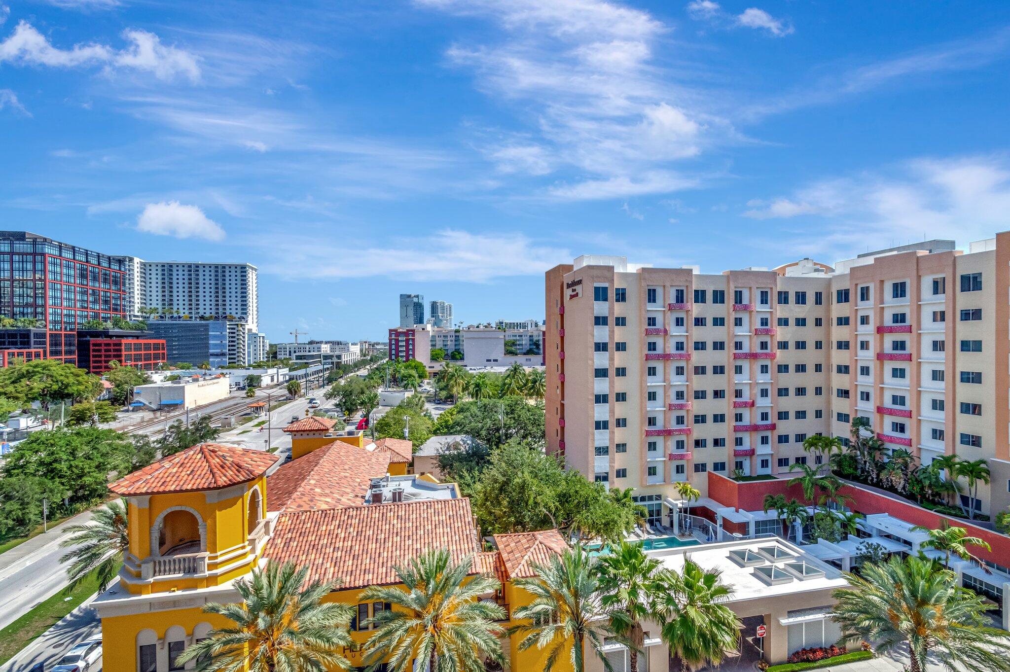 480 Hibiscus Street, Unit 709 West Palm Beach, FL 33401 - Photo 17 of 39 a city view with tall buildings