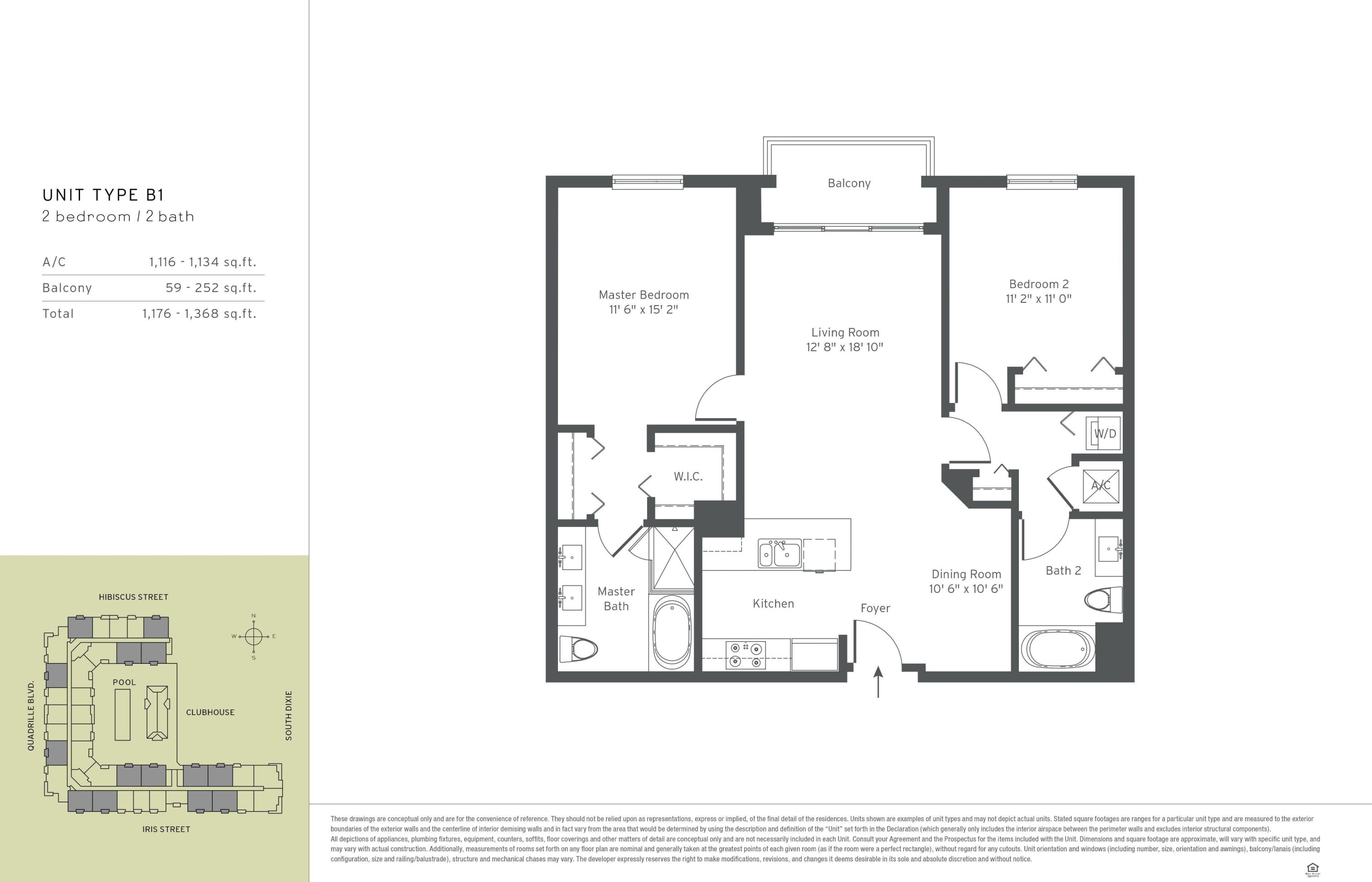 480 Hibiscus Street, Unit 709 West Palm Beach, FL 33401 - Photo 39 of 39 a picture of a floor plan