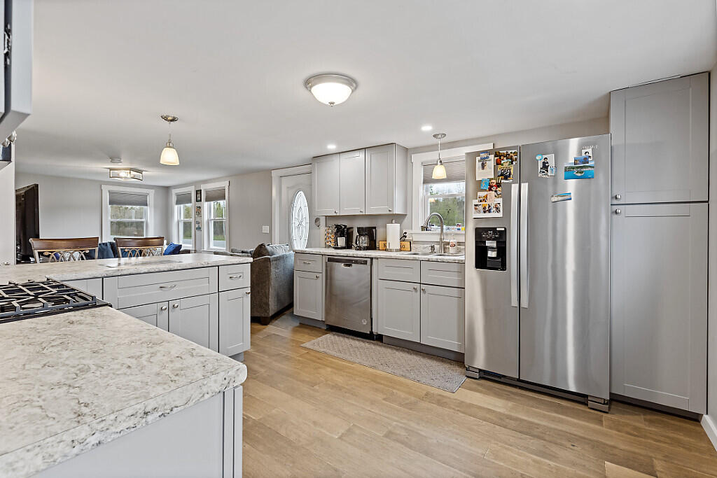622 Waterville Road Unity, ME 04988 - Photo 8 of 19 Front door kitchen