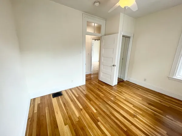a view of wooden floor