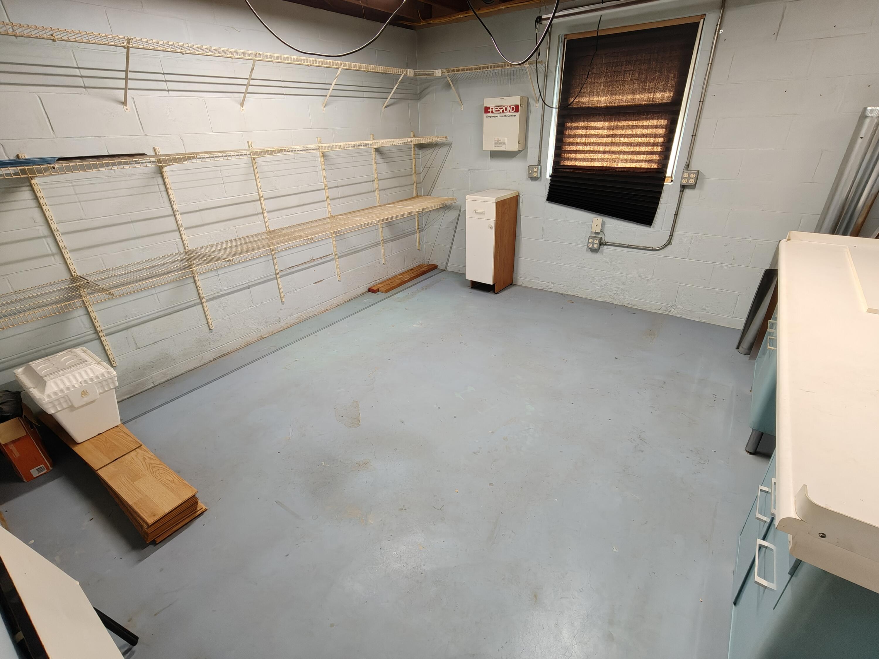 134 Elm Court Hebron, IN 46341 - Photo 25 of 36 a view of storage and utility room with washer and dryer