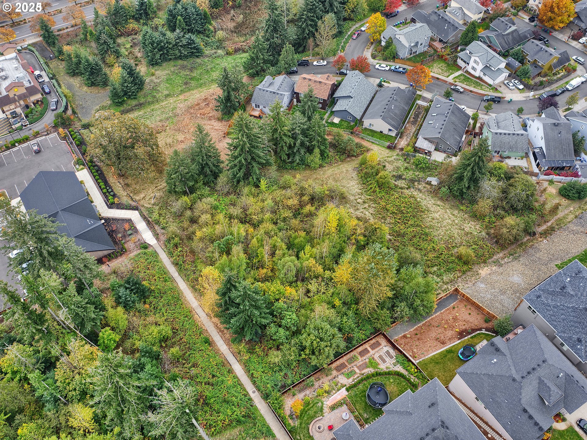 0 Southeast Summerfield Way Clackamas, OR 97086 - Photo 3 of 8 an aerial view of residential houses with outdoor space