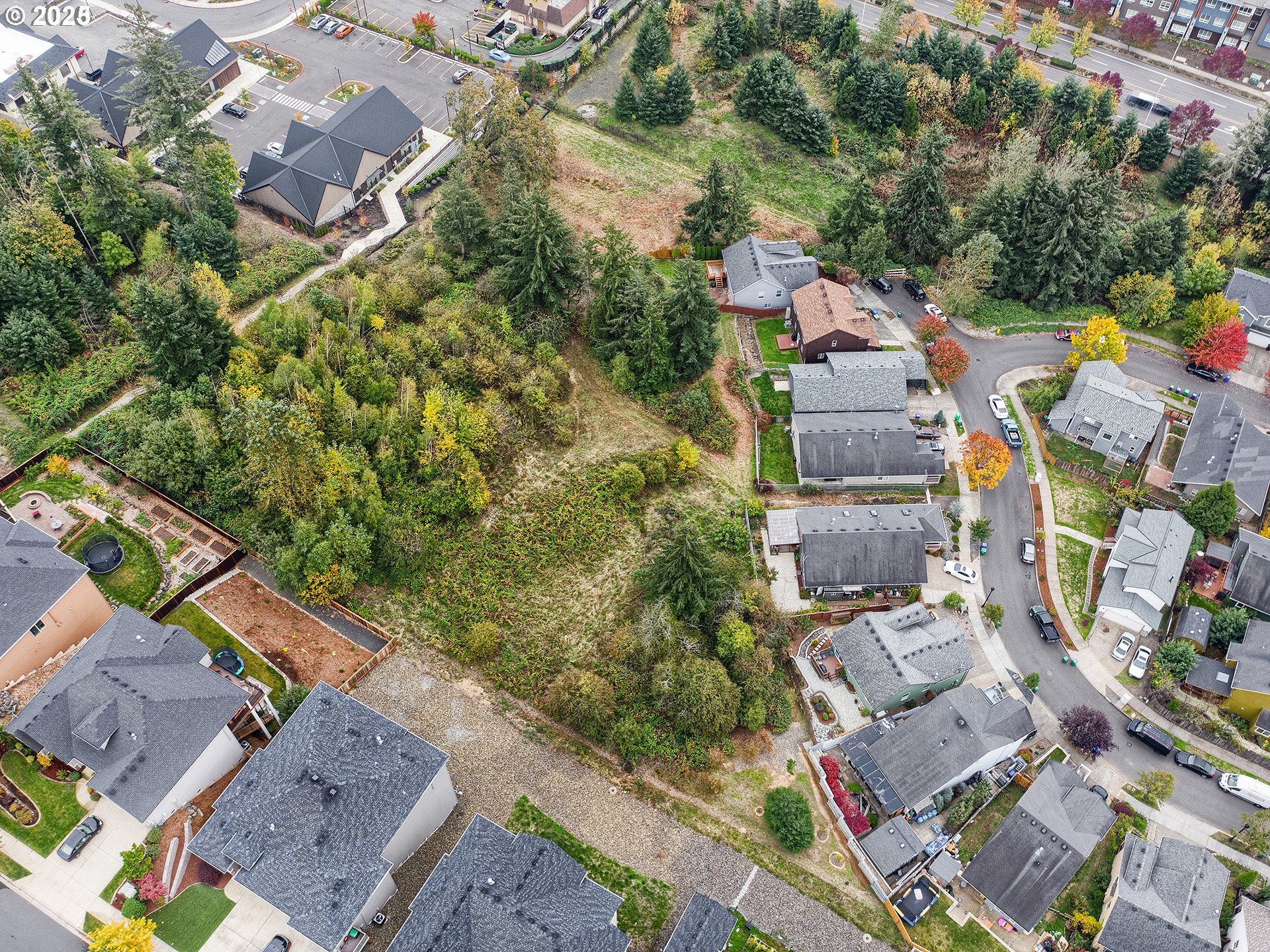 0 Southeast Summerfield Way Clackamas, OR 97086 - Photo 4 of 8 an aerial view of a city with lots of residential buildings