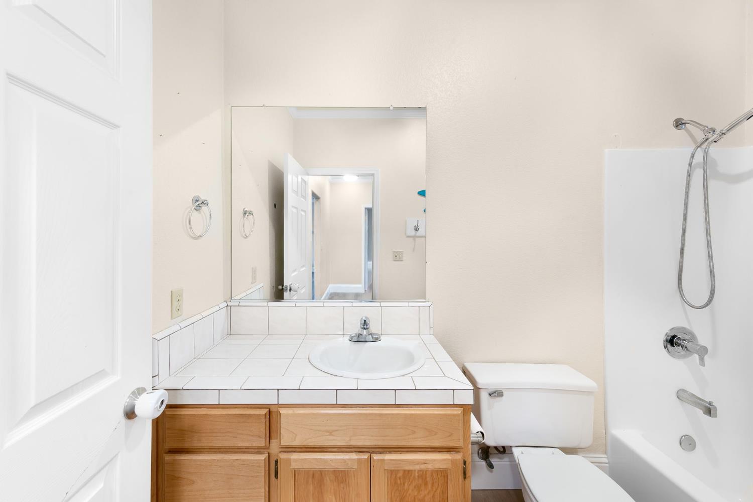 1261 Jurgens Road Rescue, CA 95672 - Photo 25 of 74 a bathroom with a sink a toilet and shower