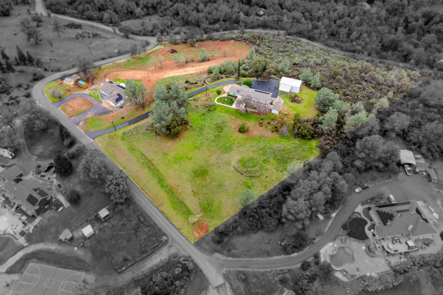 1261 Jurgens Road Rescue, CA 95672 - Photo 70 of 74 a view of swimming pool with a yard