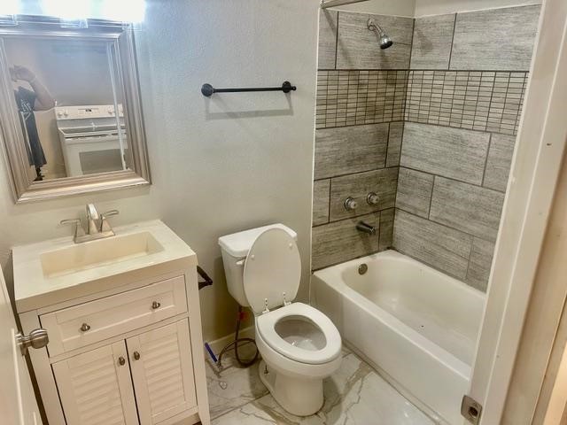 2300 8th Street Port Arthur, TX 77640 - Photo 4 of 7 a bathroom with a sink toilet and shower