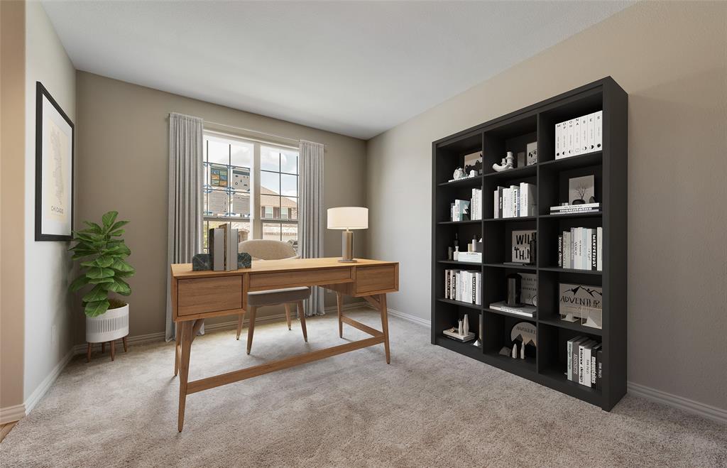 453 Avian Way Godley, TX 76044 - Photo 3 of 7 Study off entry *model representation