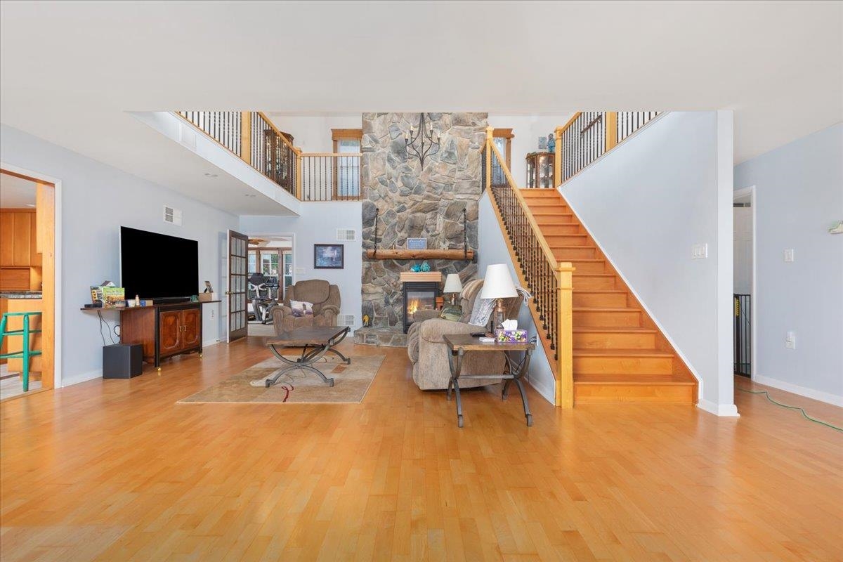 209 Park Ridge Court Front Royal, VA 22630 - Photo 5 of 59 a living room with furniture and a flat screen tv