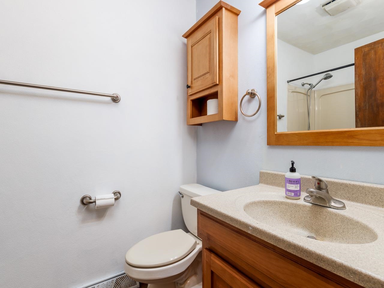 1476 Chadbourne Drive Lake Summerset, IL 61019 - Photo 11 of 22 a bathroom with a granite countertop sink vanity mirror and toilet