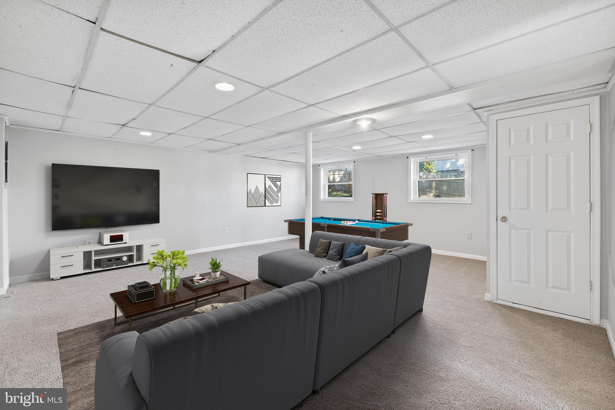1602 Hilltop Road Edgewater, MD 21037 - Photo 23 of 31 LOWER LEVEL REC ROOM