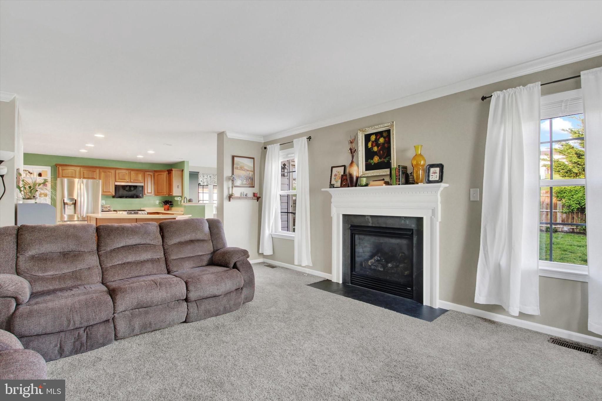 2523 Codorus Lane Spring Grove, PA 17362 - Photo 18 of 53 a living room with furniture and a fireplace