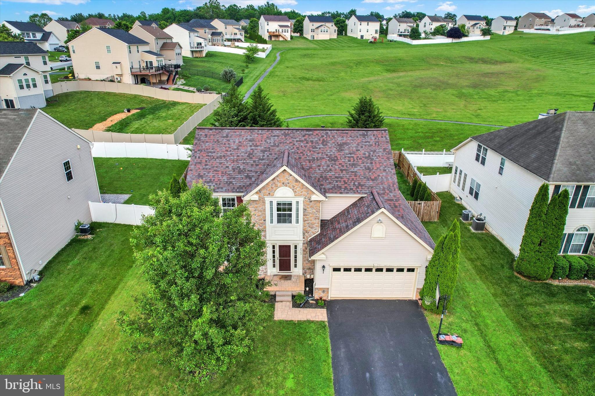 2523 Codorus Lane Spring Grove, PA 17362 - Photo 38 of 53 an aerial view of a house