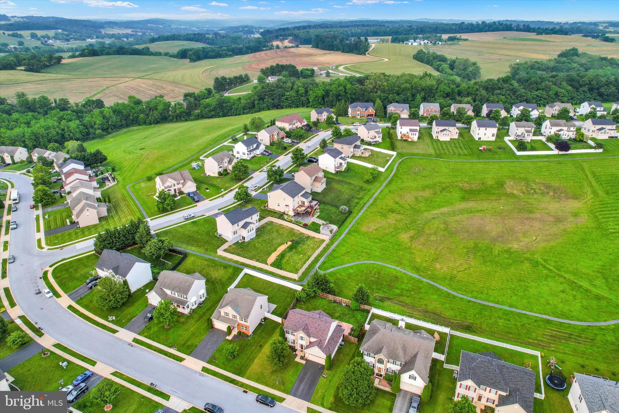 2523 Codorus Lane Spring Grove, PA 17362 - Photo 46 of 53 an aerial view of tennis court