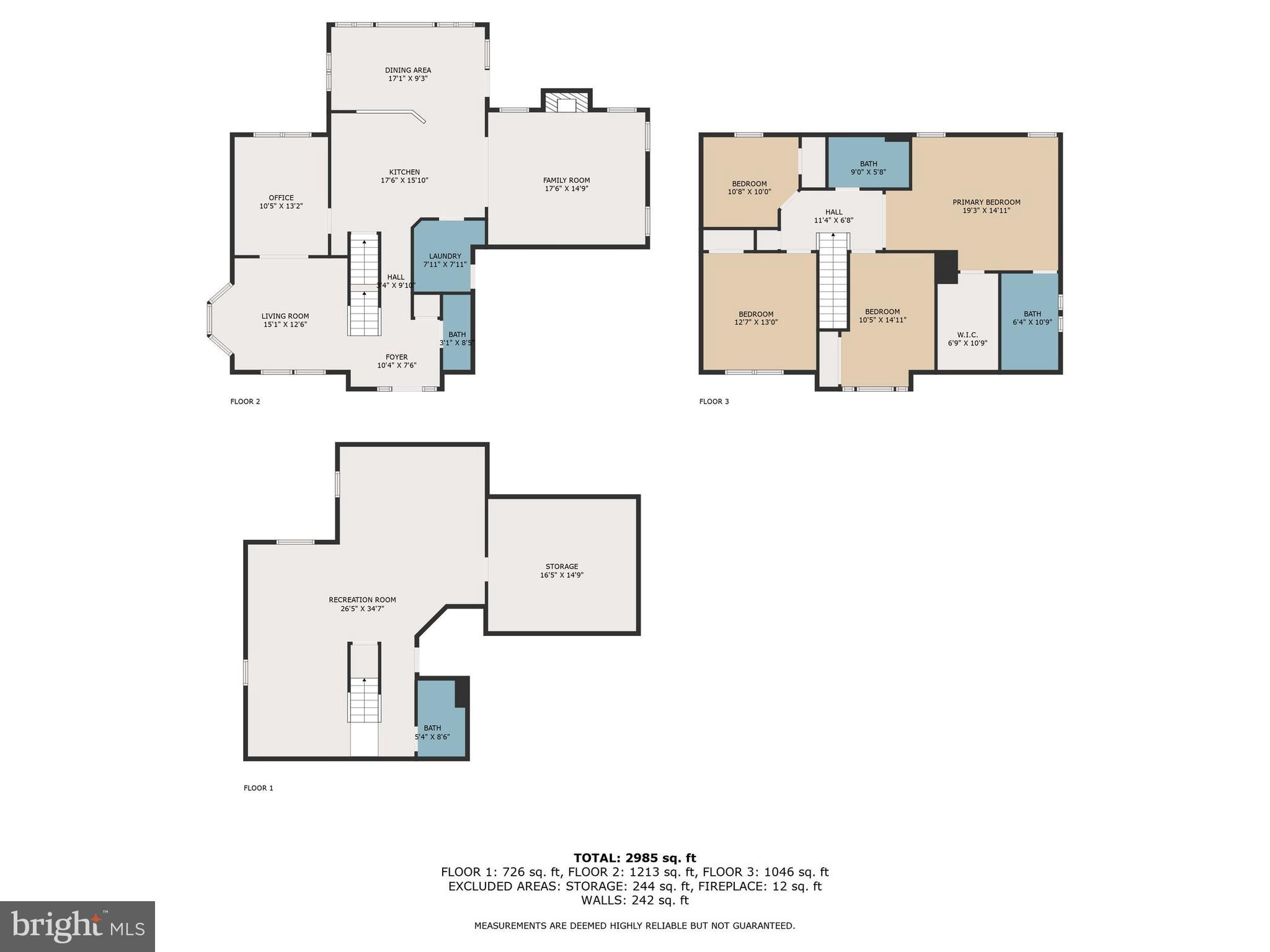 2523 Codorus Lane Spring Grove, PA 17362 - Photo 53 of 53 a picture of a floor plan
