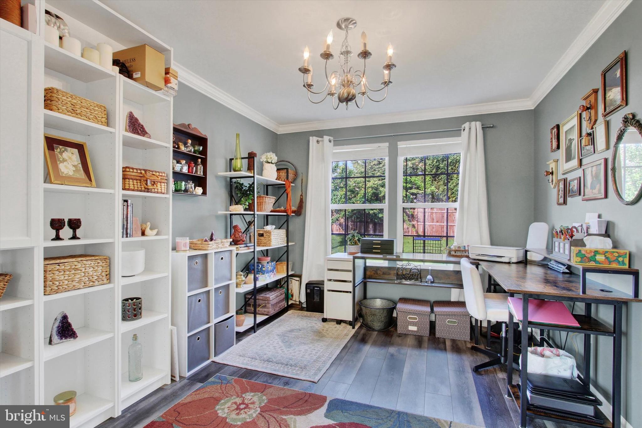 2523 Codorus Lane Spring Grove, PA 17362 - Photo 9 of 53 a workspace with furniture and a book shelf