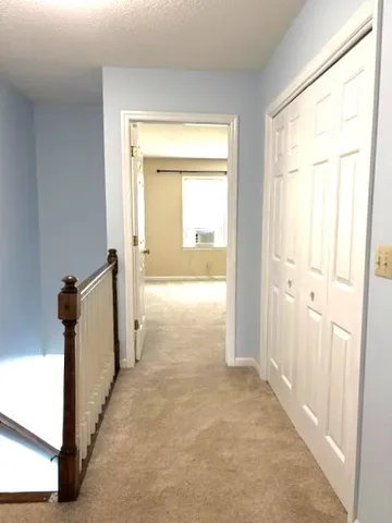 a view of a house with a hallway