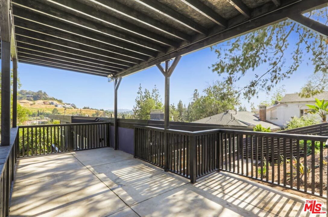 3922 Roderick Road Los Angeles, CA 90065 - Photo 24 of 29 a view of a balcony