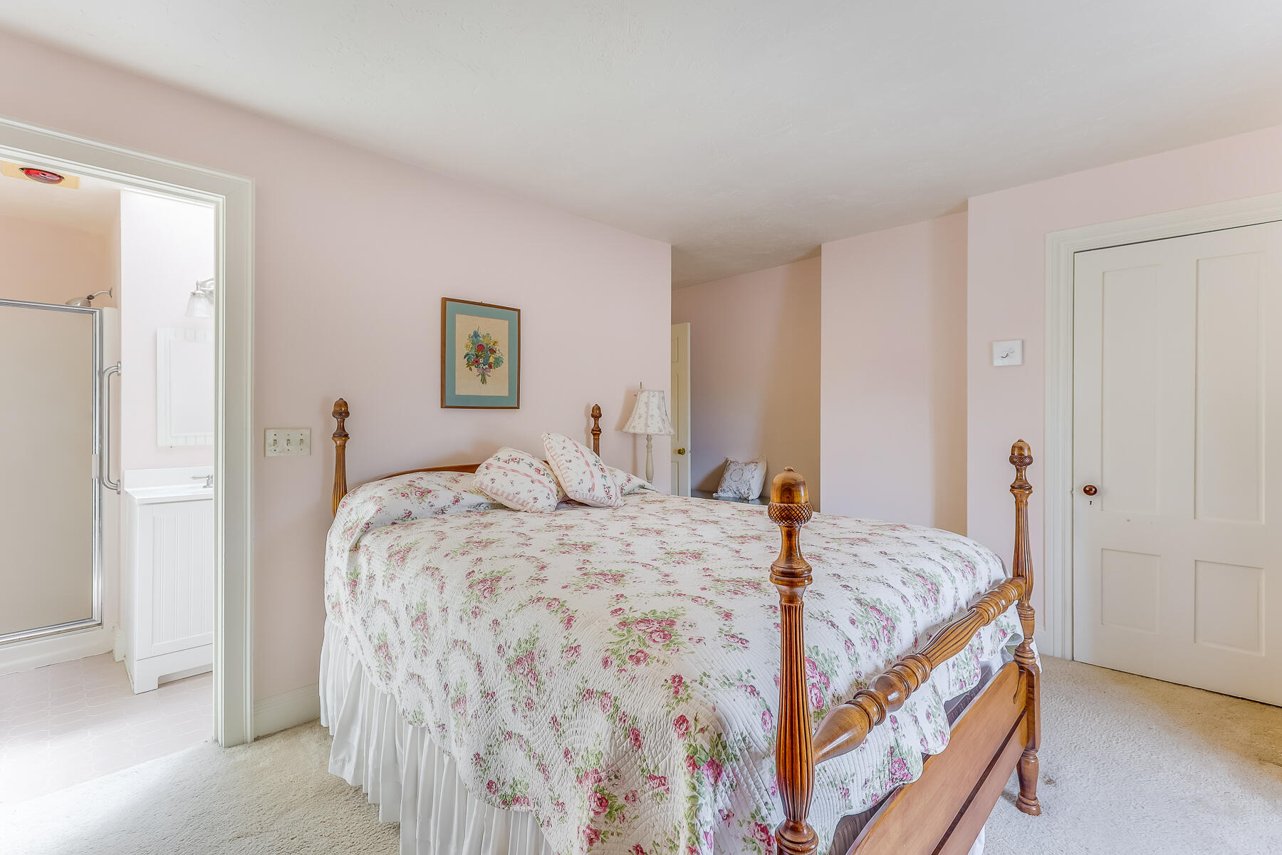 3420 Main Street, Unit 3 Barnstable, MA 02630 - Photo 15 of 28 a bedroom with a bed and a cabinets