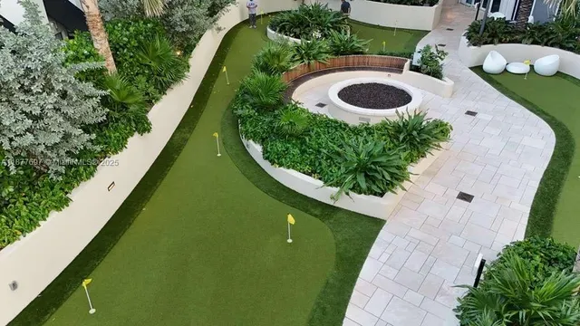 a view of swimming pool and outdoor space