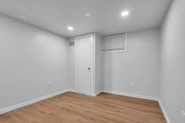 a view of empty room