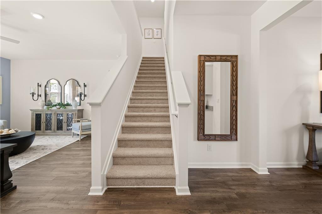 1191 Amerson Street Buckhead, GA 30625 - Photo 47 of 96 a view of entryway and hall with wooden floor