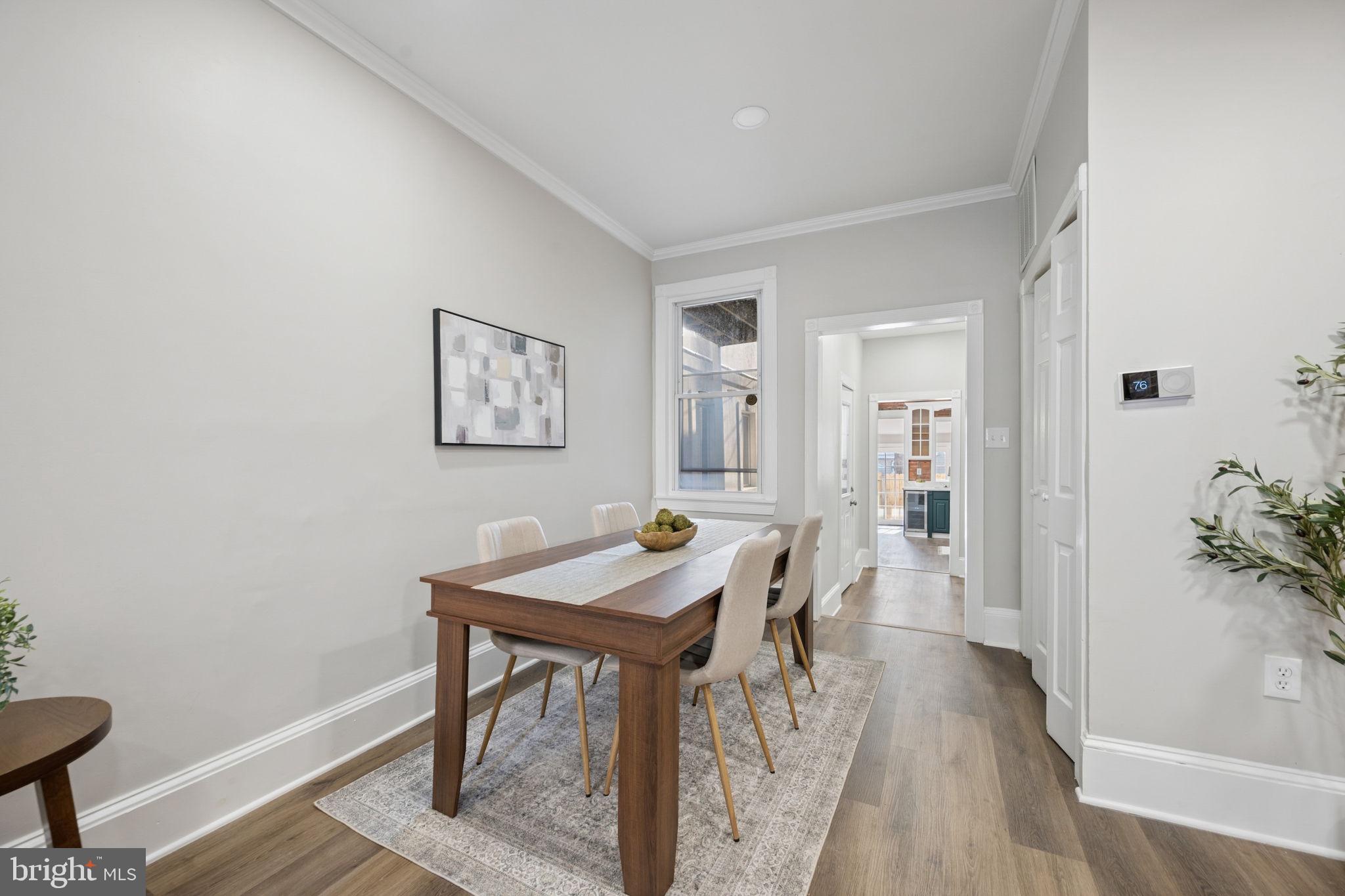 1108 South Clinton Street Baltimore, MD 21224 - Photo 22 of 66 Bright and inviting dining space.