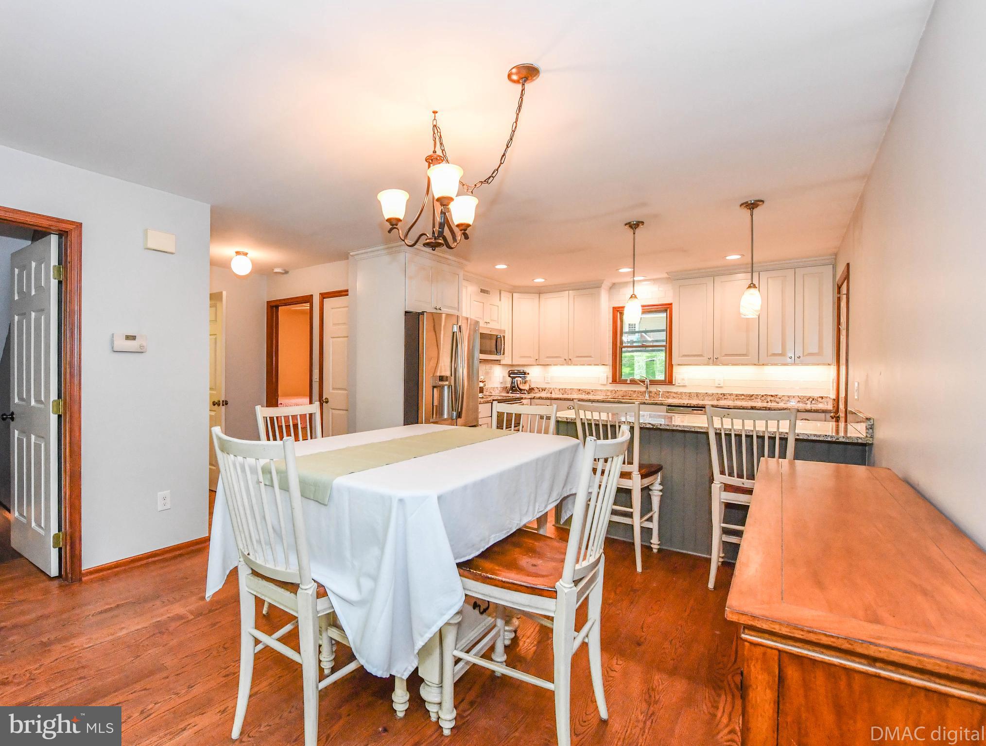 6607 Rockridge Road New Market, MD 21774 - Photo 11 of 52 Dining area flows into kitchen.