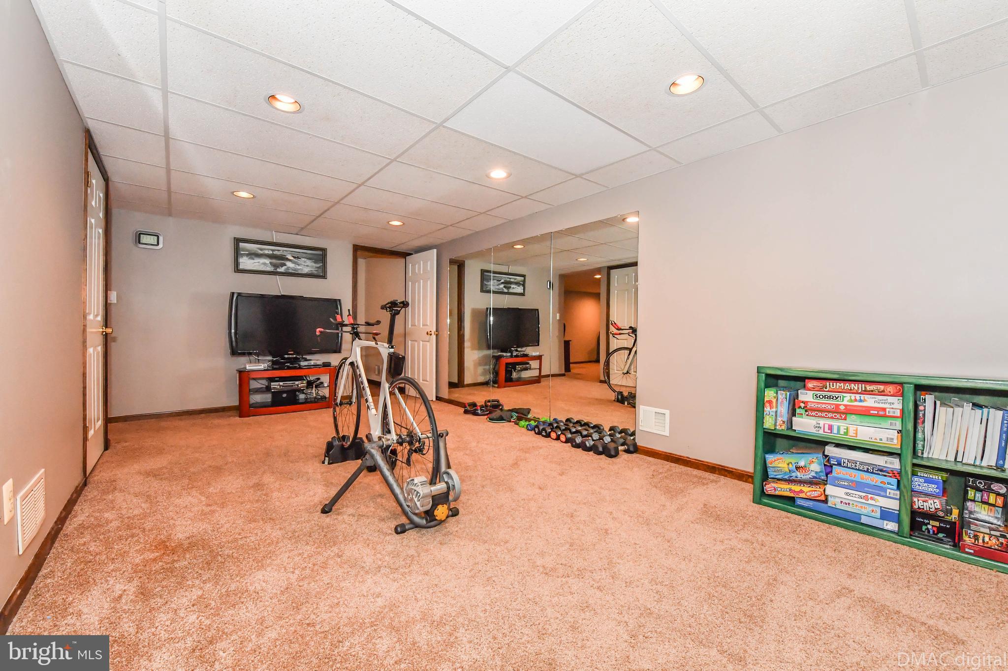 6607 Rockridge Road New Market, MD 21774 - Photo 28 of 52 Large rec room .