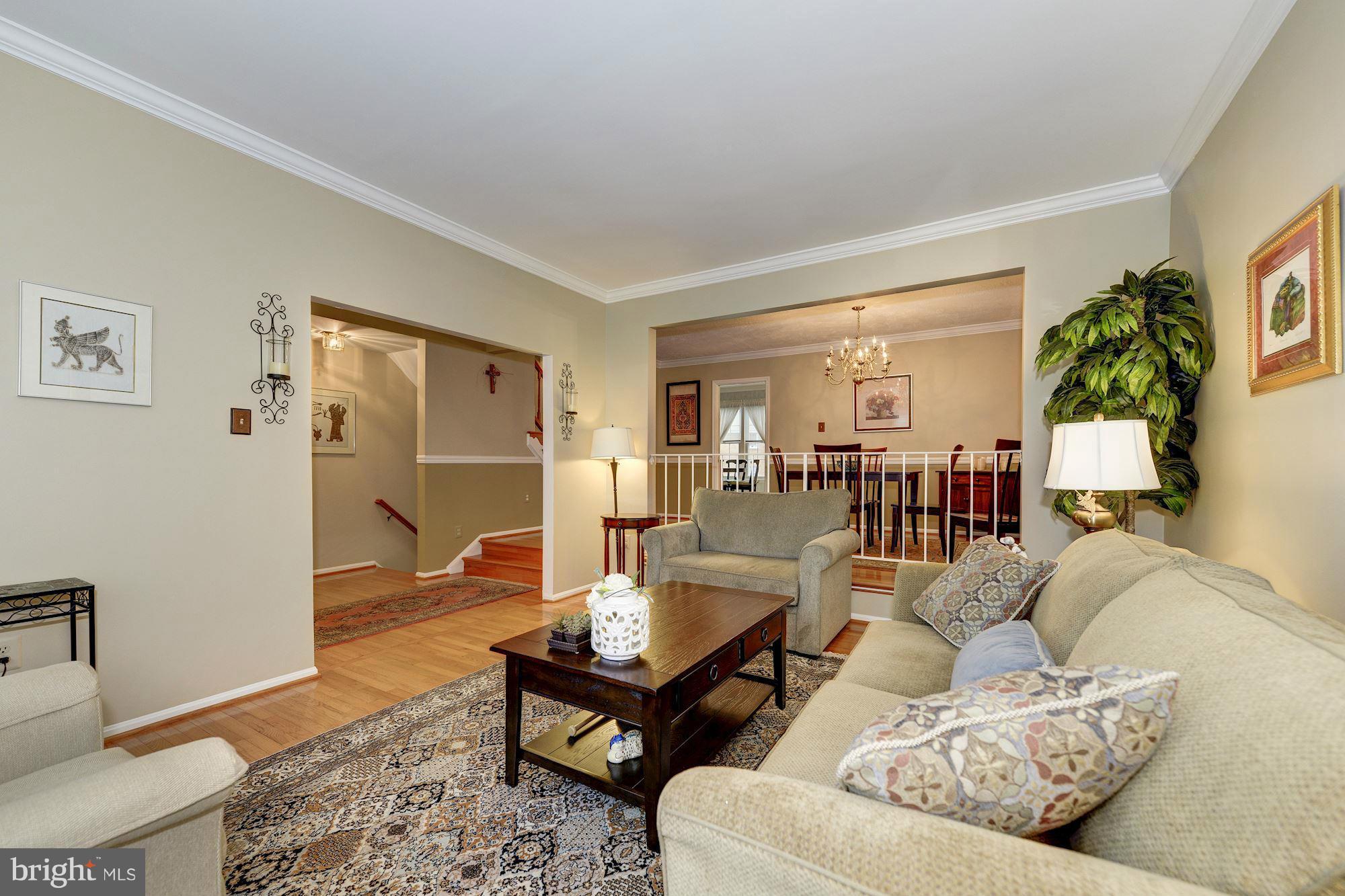 4823 Carriagepark Road Fairfax, VA 22032 - Photo 6 of 30 Living Room