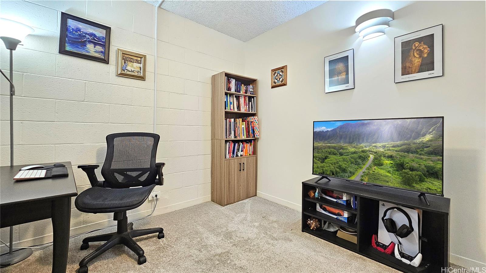 955 Ala Lilikoi Street, Unit 502 Honolulu, HI 96818 - Photo 11 of 21 a view of a workspace with furniture and a window