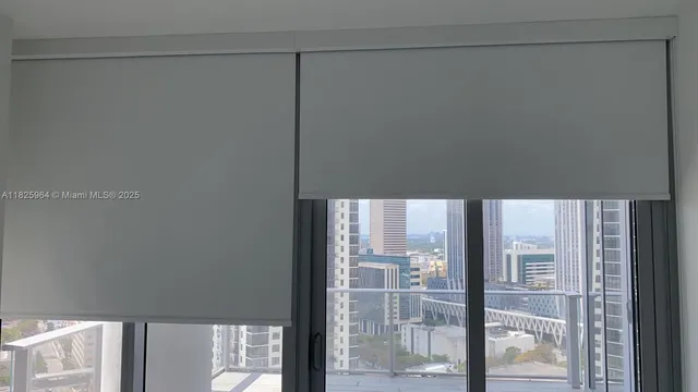 a view of a small space