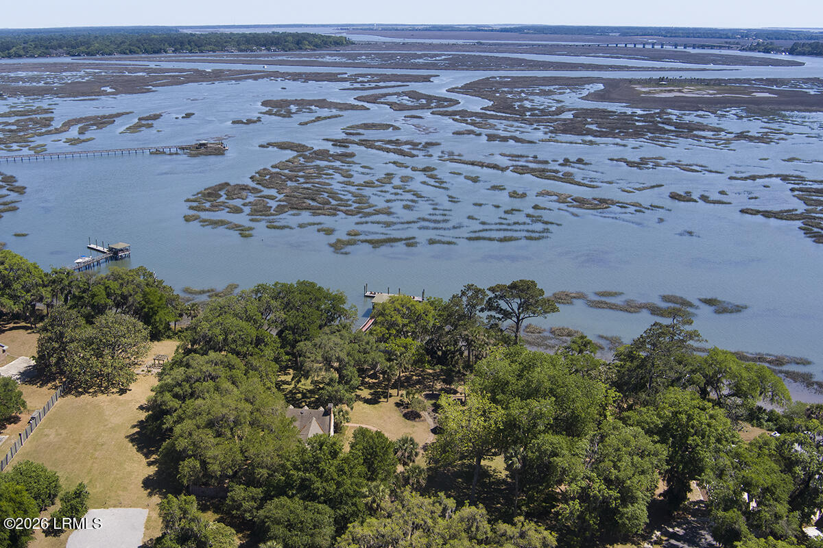 98 Gautier Place Beaufort, SC 29902 - Photo 15 of 24 Drone view of Retreat House
