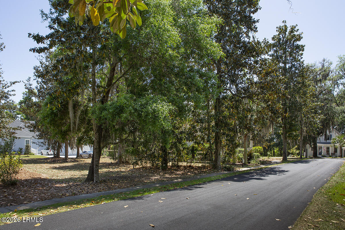 98 Gautier Place Beaufort, SC 29902 - Photo 5 of 24 Side view of lot and street front