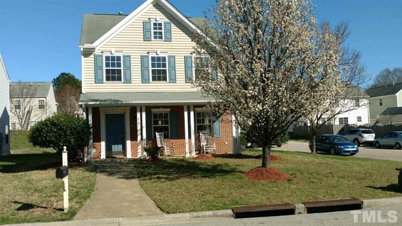 4161 Tensity Drive Raleigh, NC 27604 - Photo 1 of 3 partial Brick corner lot covered front porch
